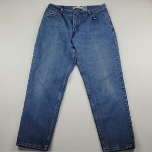 Levi's Relaxed 550 Vintage Tapered High Rise Denim Jean Pant Mom Mid Length 16M